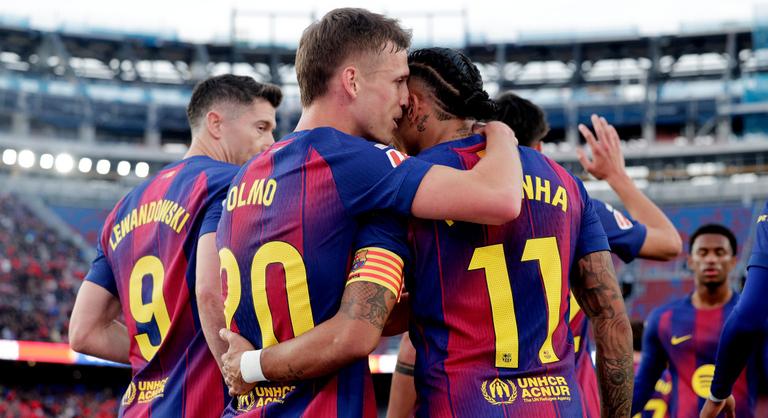 Ráijesztettek a Barcelonára, ám végül simán nyertek a katalánok