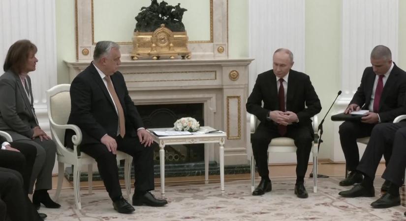 Menczer Tamás: Magyarország legjobb orosz tolmácsa fordította Putyin mondatait tegnap Orbán Viktornak