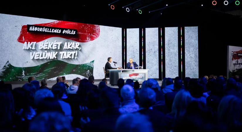 Orbán Viktor: Az európai vezetők háborút akarnak