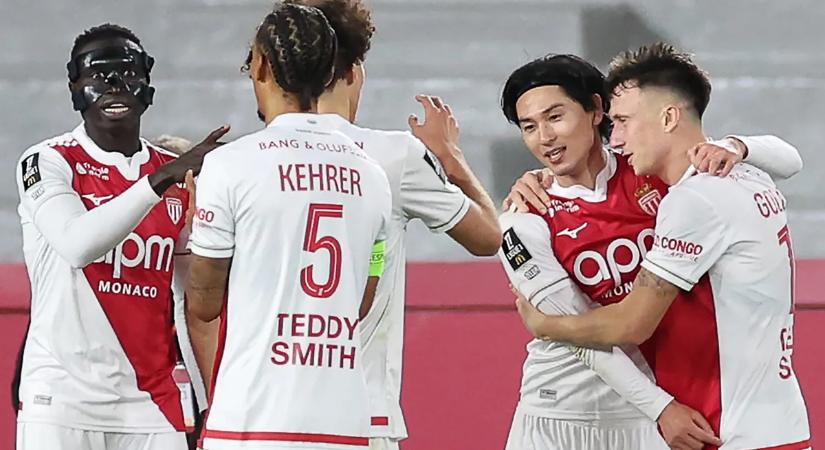 A botladozó Monaco meglepte a PSG-t, másodszor kapott ki a címvédő a Ligue 1-ben