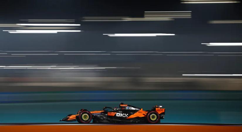 Piastri a sprintfutam után az időmérőt is megnyerte Dohában, Norris a második helyről indulhat