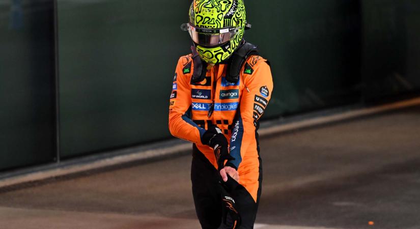 Norris lecsúszott a pole-ról, de úgy érzi, nincs oka panaszkodni