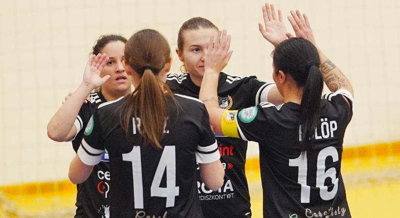 Újra igazolták a papírformát a DEAC női futsalosai