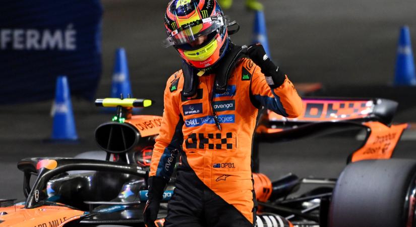 Norris a döntő pillanatba hibázott, Piastrié lett a pole, Hamilton pedig megint összeomlott