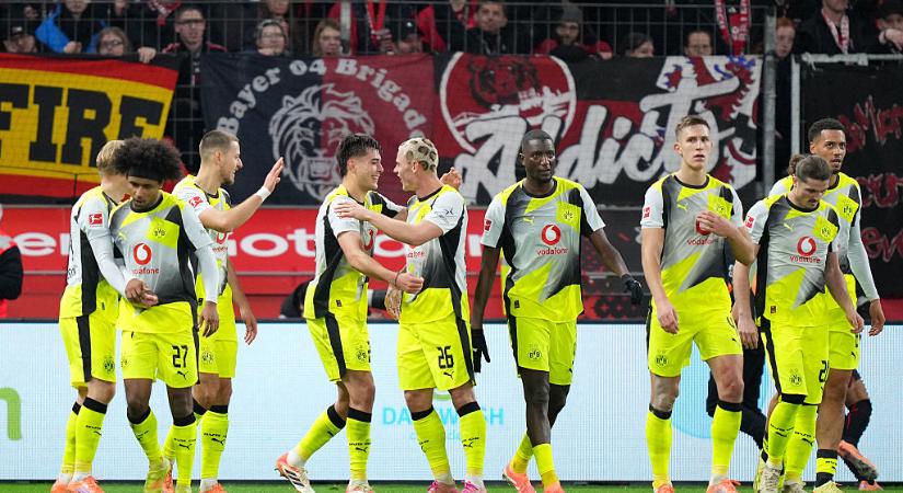 Bundesliga: hiába dominált a Bayer Leverkusen, a Borussia Dortmund győzni tudott idegenben – videóval