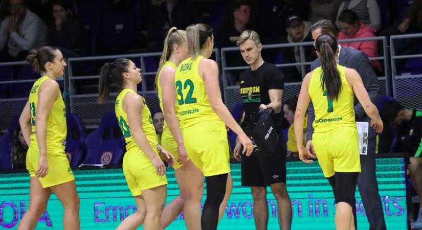 Továbbra is hibátlan a Sopron és a Pécs is a női kosárlabda NB I-ben