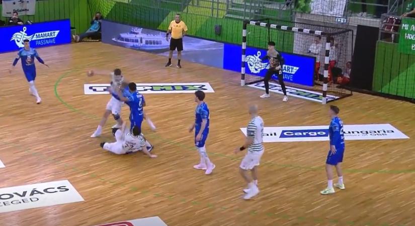 Akkora gólt lőtt a Fradi kézise kapunak háttal, hogy vízilabdások is megirigyelnék