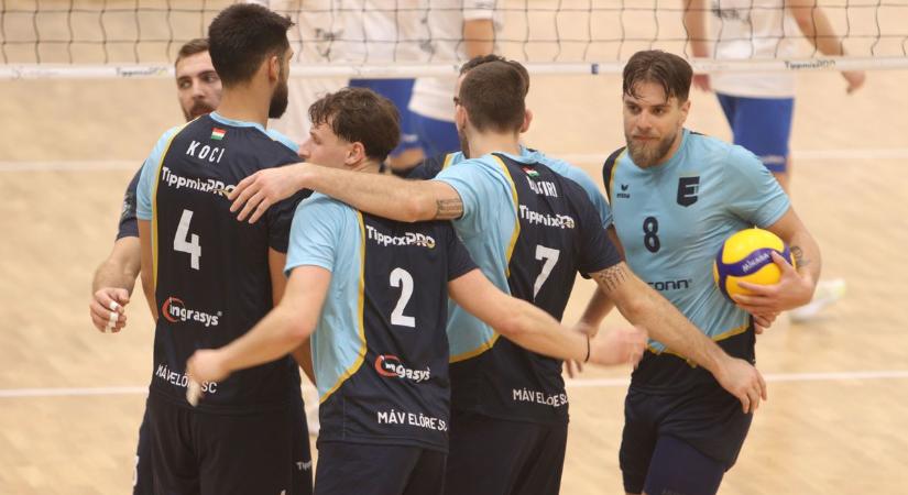 A lelkesen küzdő TFSE sem jelentett akadályt a MÁV Előrének