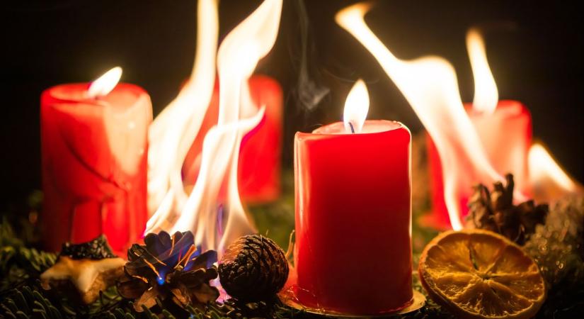 Fontos figyelmeztetés az adventi időszakra: emiatt gyullad ki a legtöbb otthon