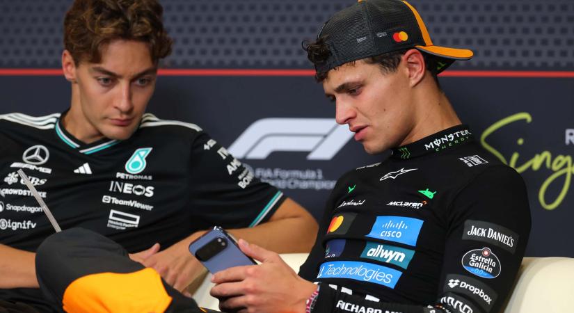 Norris és Russell összevesztek a katari időmérő után