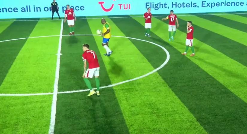Kiütötte a magyar csapat a tartalékos brazilokat
