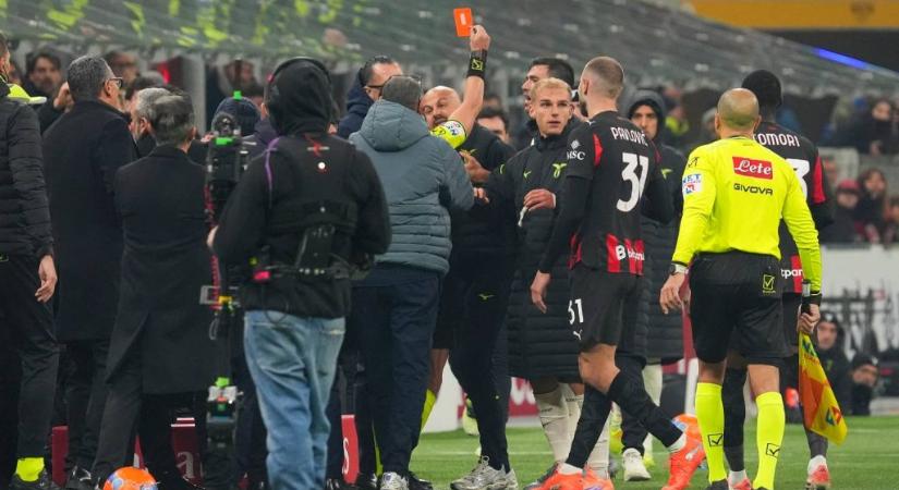 VAR és káosz: zseninek nyilvánították a tévés szakértők a Milan-Lazio meccs játékvezetőjét