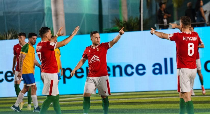 Vb: a magyar válogatott kiütötte a vízumgondokkal küzdő Brazíliát