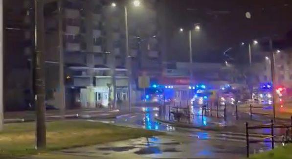 Tűz volt a debreceni toronyházban