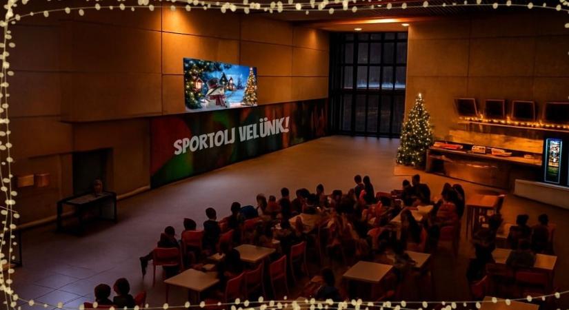 Varázslatos adventi moziestek Győrben az Olimpiai Sportparkban