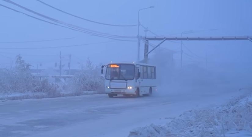 Ilyen egy hétköznap a világ legfagyosabb városában, mínusz 50 fokban