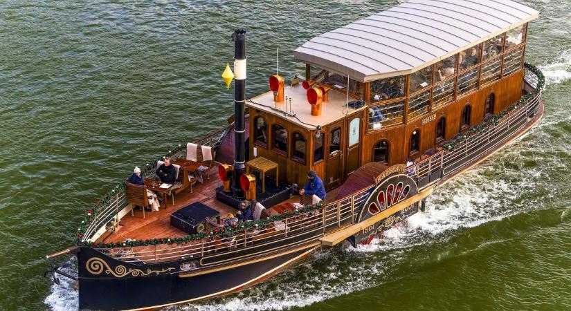 Gönyűn újult meg a csodaszép hajó, a Hableány - fotók, videó