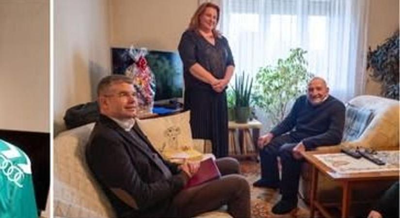 100 éves lett Szabó Sándor, Sanyi bácsi