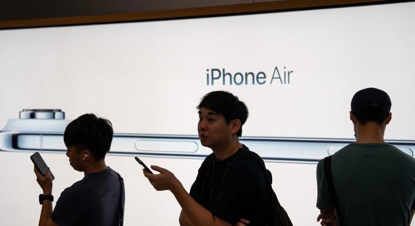 Az iPhone Air bukása miatt a kínai gyártók sem ontják majd az ultravékony modelleket