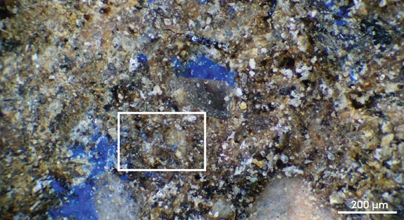 A szín, amelyre nem számítottak a régészek