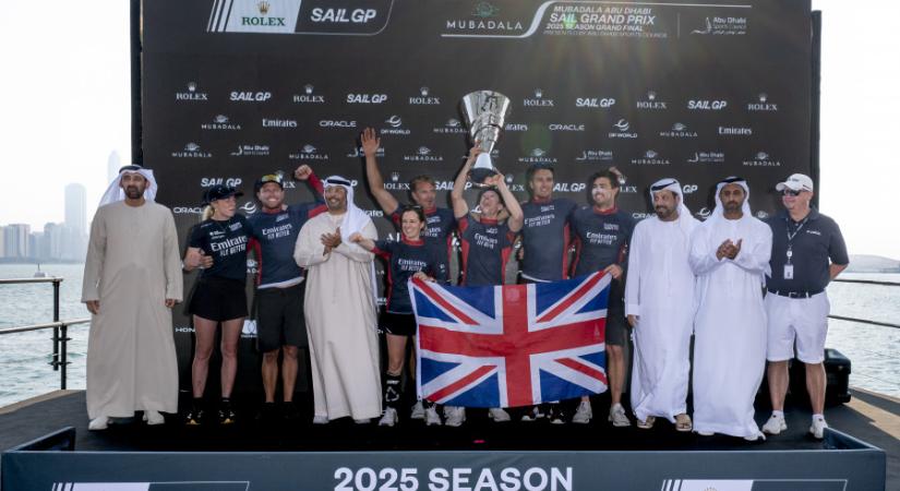 The British Are coming! Az Emirates Team GBR nyerte a SailGP ötödik szezonját.