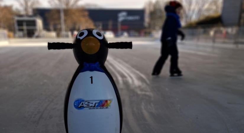 Ismét nyitva a jégpálya Bükfürdőn