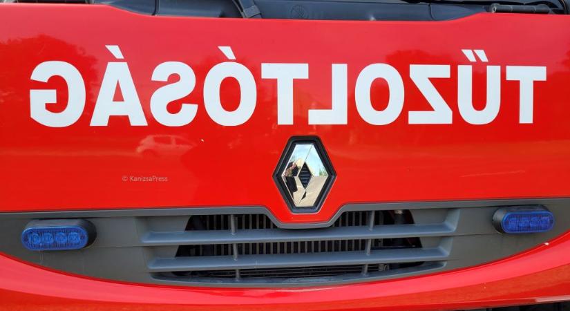 Villanytűzhely miatt riasztották a kanizsai tűzoltókat