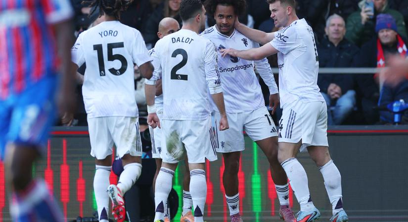 Szerencsés gólokkal verte mumusát, öt éve nem látott sikert ért el Londonban a Manchester United