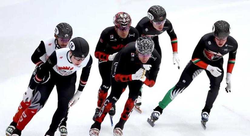 Rövidpályás gyorskorcsolya: olimpiai induló a férfiváltó!
