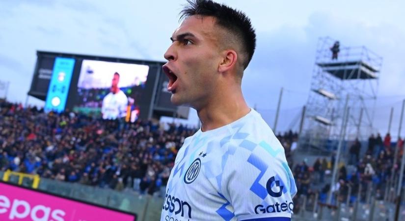 Lautaro Martinez volt az Inter nyerőembere a Serie A-ban