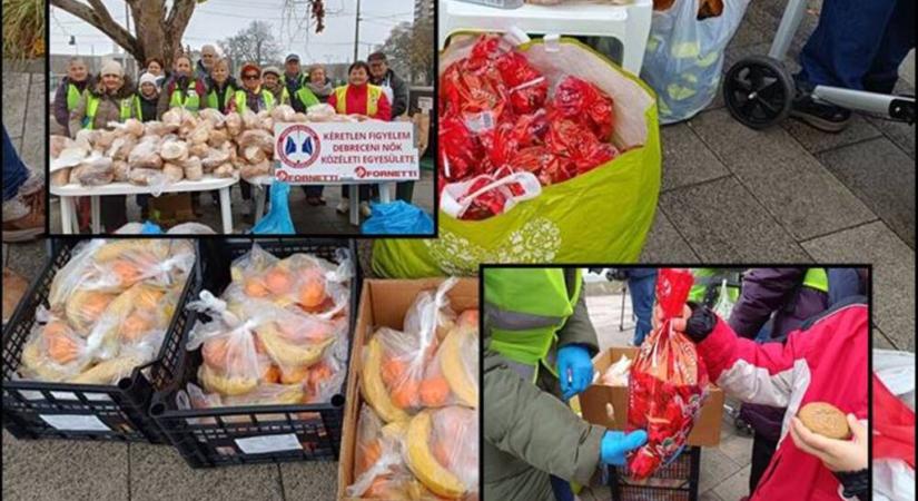 A szegények adventkor is éhesek – Ételosztás „kéretlenül” Debrecenben