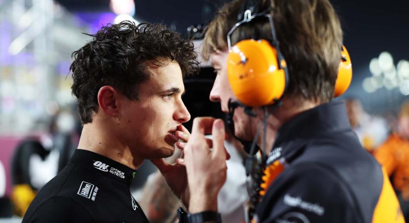 Norris tagadja, hogy a „papaya-szabályok” miatt bukta el a katari versenyt a McLaren