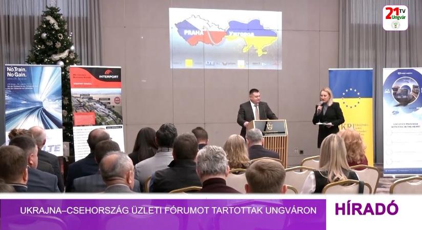 Ukrajna–Csehország üzleti fórumot tartottak Ungváron (videó)
