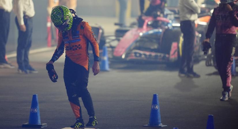 Norris a szarvashiba ellenére megvédte a McLarent