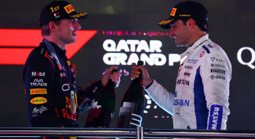 Verstappen és Sainz hihetetlenül boldog, Piastri végtelenül csalódott – a Katari Nagydíj dobogósainak nyilatkozatai