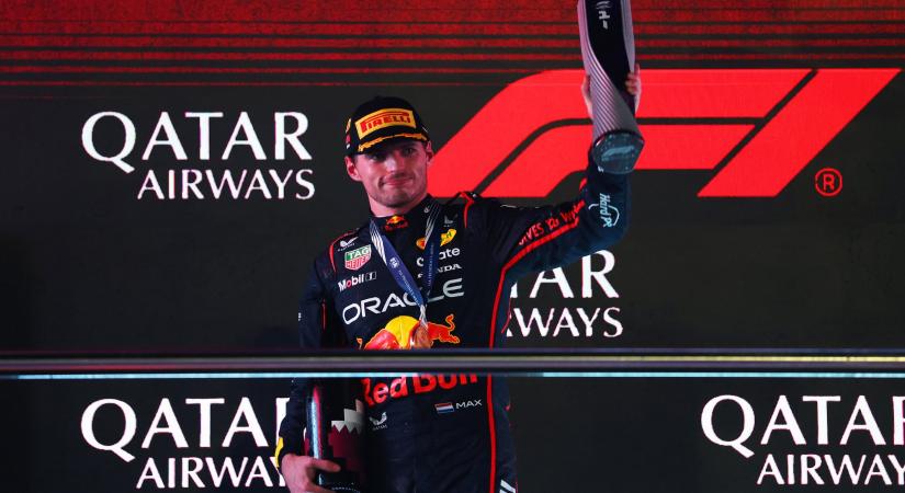 Győzelme után a vb-esélyeiről kérdezték Verstappent, aki egyértelmű üzenetet küldött