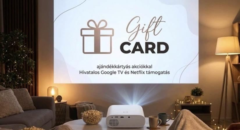 BlitzWolf BW-V5 Air projektor – Hivatalos Google TV és Netflix támogatás a moziélményért, most ajándékkártyás akciókkal