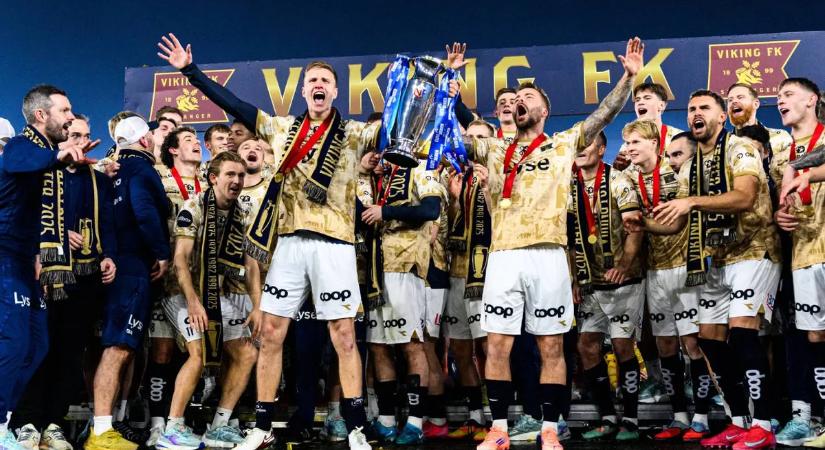 Hatalmas versenyfutás végén a Viking lett a norvég bajnok – 34 év után először