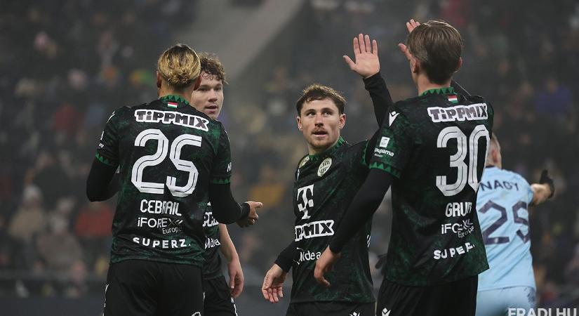 A fáradt Varga Barnabás hiányában is megverte a Puskást a Ferencváros