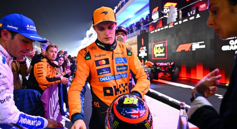 „Elég fosul vagyok” – Piastri a McLaren stratégiai katasztrófáját hozó Katari Nagydíj után