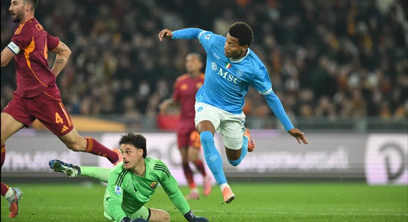 Rómában nyert nagy iramú rangadót a bajnok Napoli