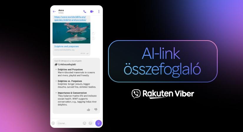 Új AI-funkcióval erősít a Viber