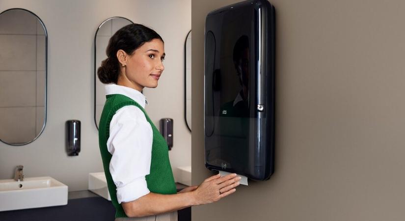 Új Tork PeakServe automata papír kéztörlő