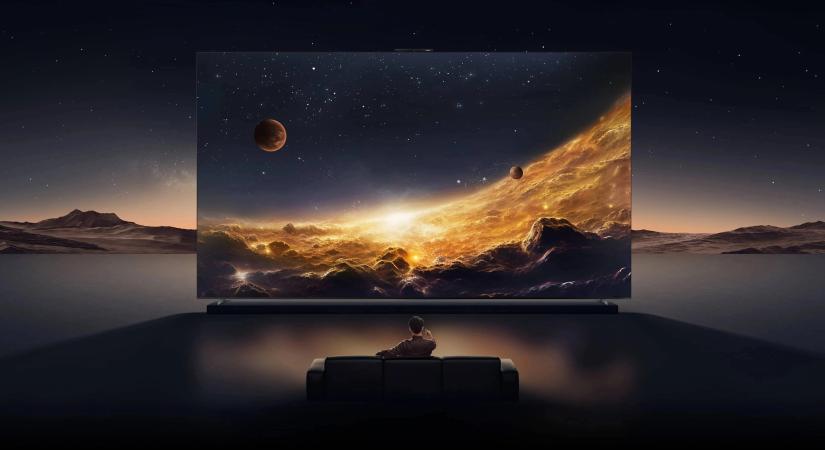 Befutott a Huawei csúcskategóriás tévéje, 100 colnál is nagyobb lett a képátlója