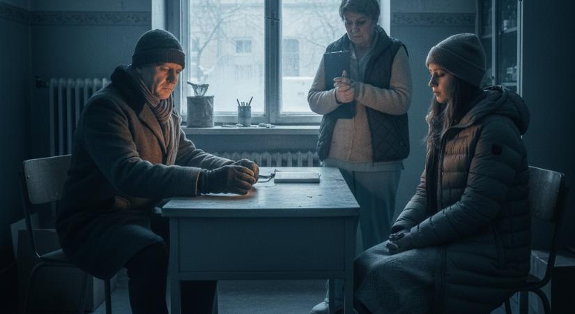 Kabátban rendelnek az orvosok az Irgalmasrendi Kórházban