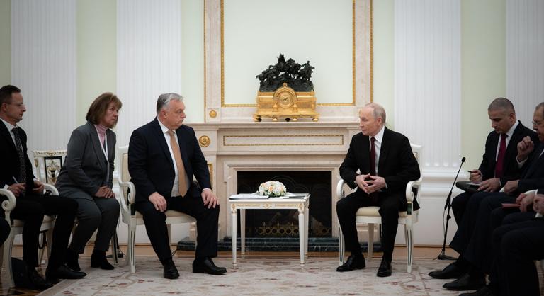 Vlagyimir Putyin több kijelentését is félrefordították az Orbán Viktorral folytatott tárgyaláson