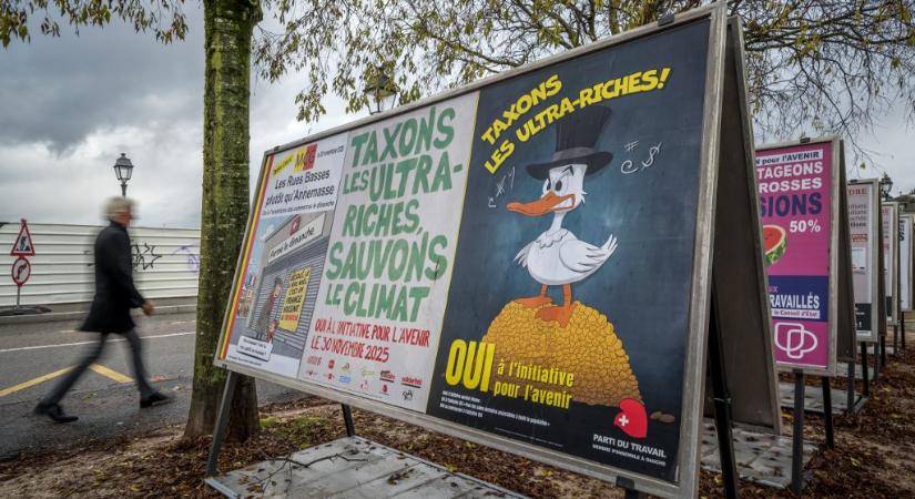 A svájciak elutasították a szupergazdagokra kivetendő adót