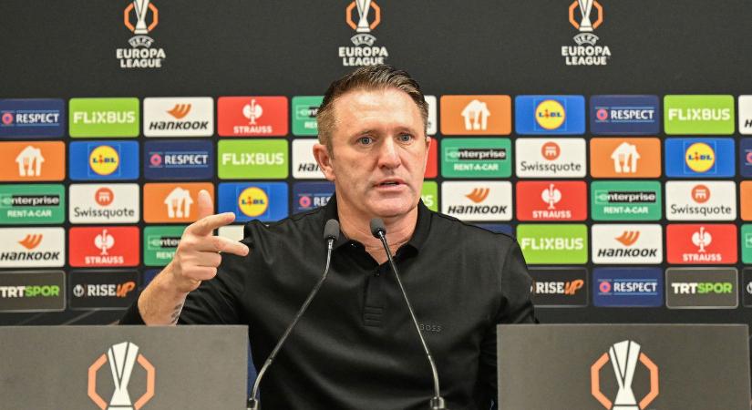 Robbie Keane bejelentése sokkolta a riportert, még a tolmács is zavarba jött a Fradi edzőjétől, itt a vége?