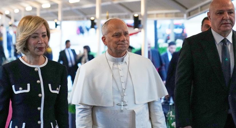 Leó pápa a palesztin állam létrehozását sürgeti