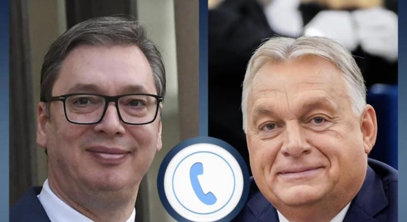 Telefonon egyeztetett Orbán és Vučić